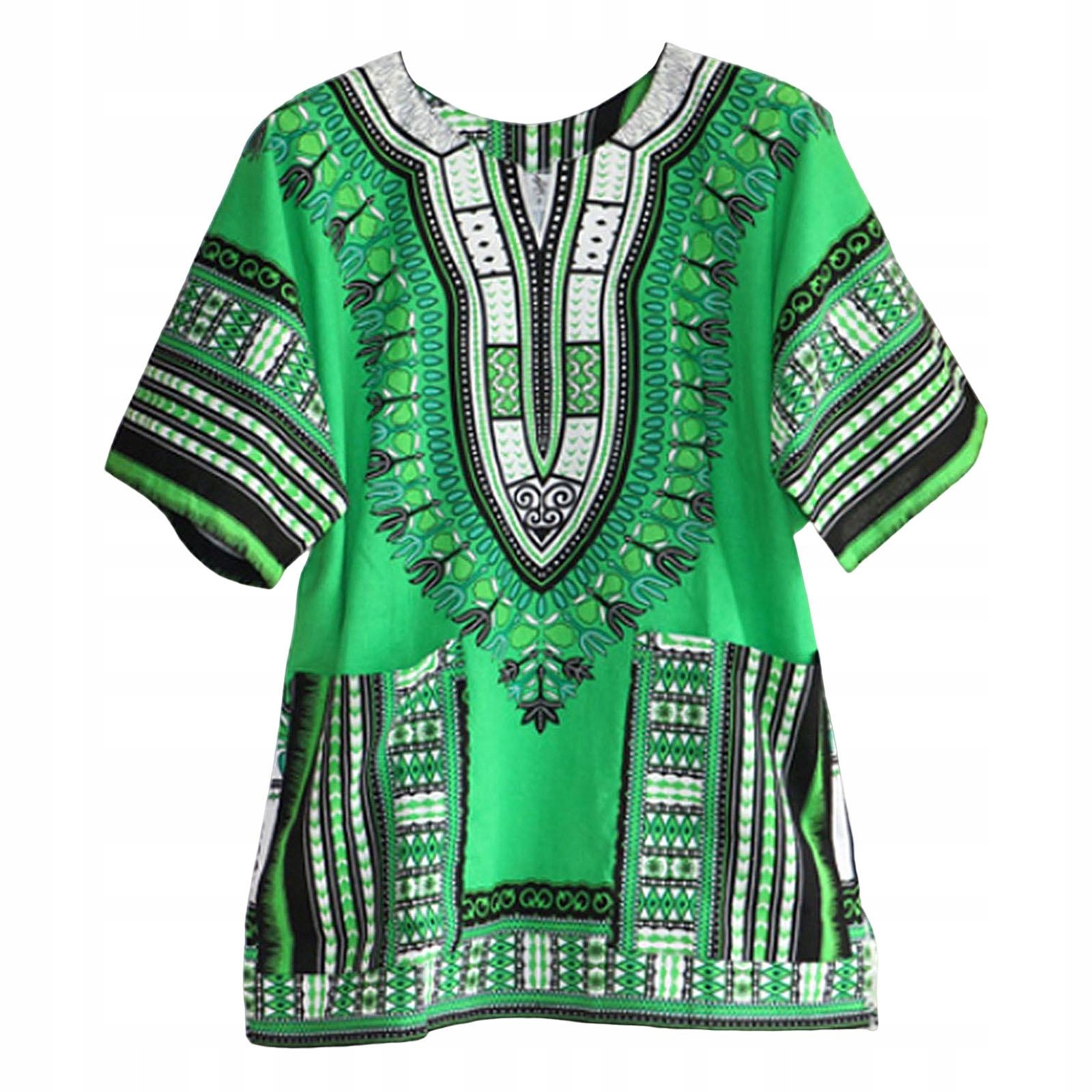 Pánske dámske africké tričko Dashiki,