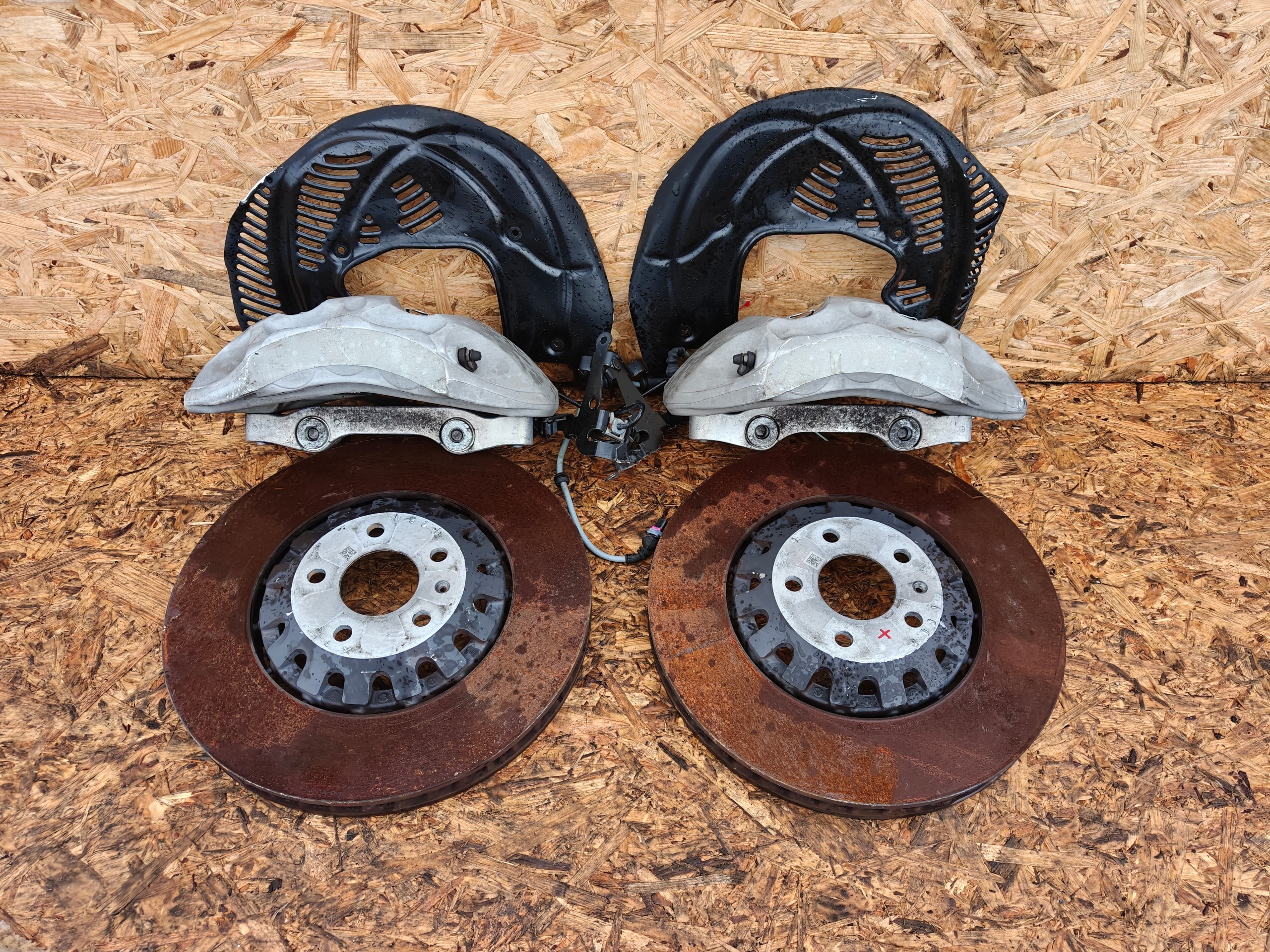 SWAP HAMULCE calipers caliper front front 375MM AUDI Q7 A8 Q8 E-TRON