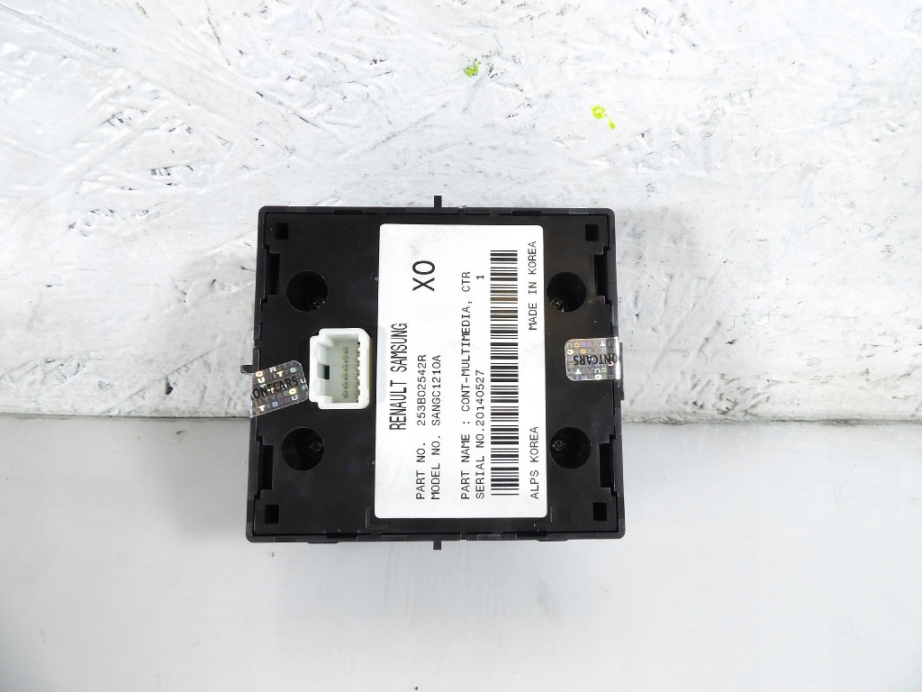 RENAULT SCENIC III LIFT Schalter Bedienteil der Navigation 253B02542R
