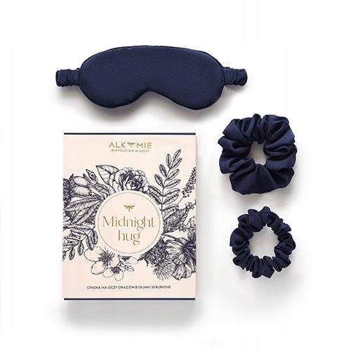 Alkmie Sada páska na oči 2 gumičky na vlasy Midnight Hug