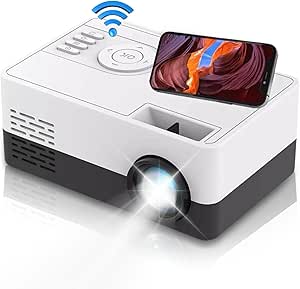 Prenosný projektor s kompaktným zobrazením pre telefón Full Hd