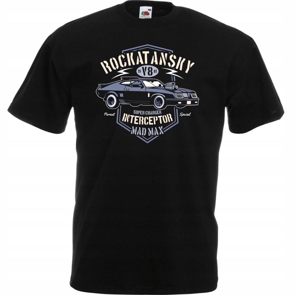

Koszulka samochód auto rockatansky M czarna