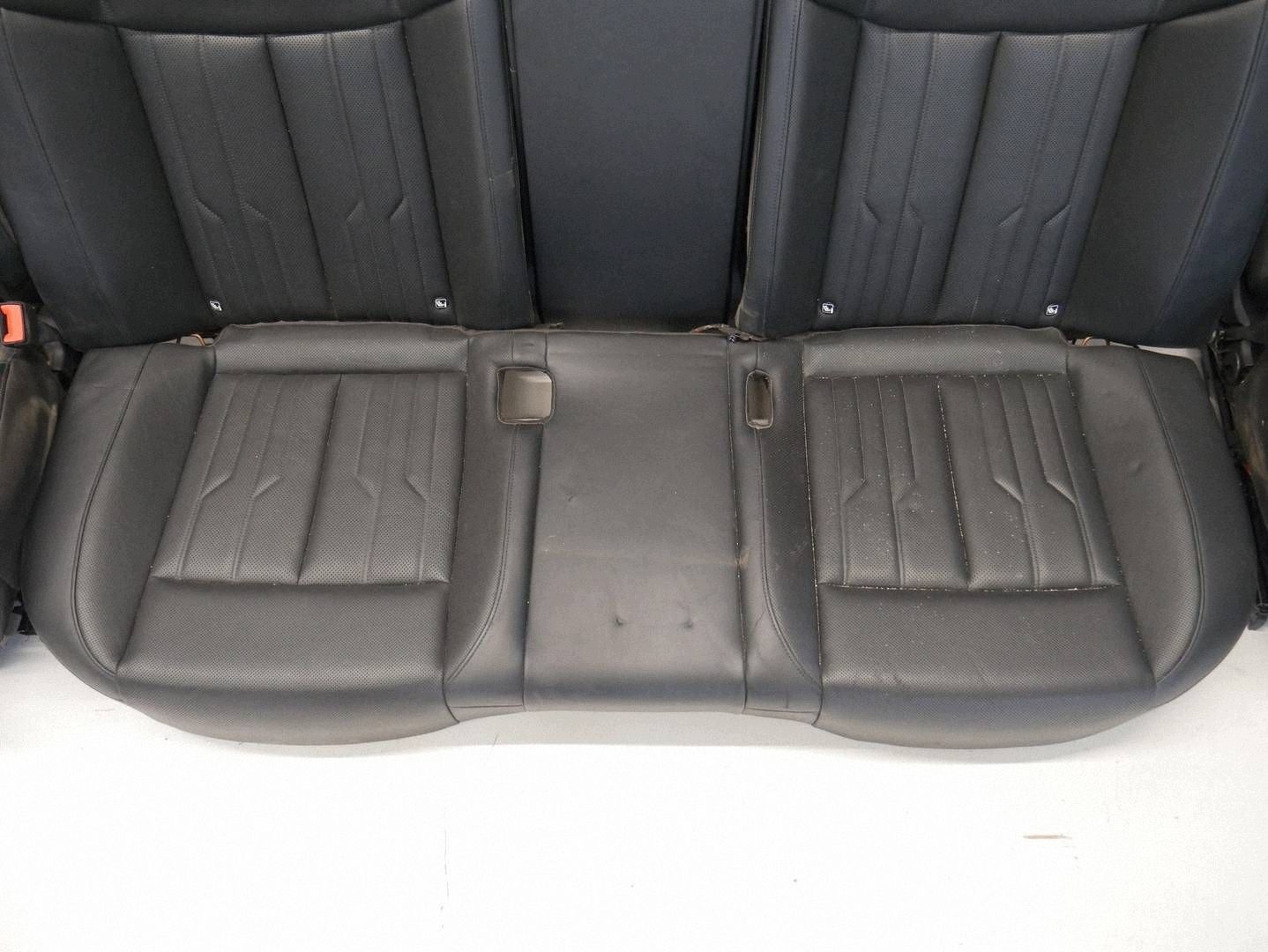 seat right left front rear part KOMPLET seat AUDI A8 D5 black leather short.