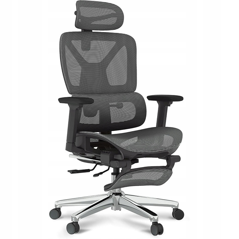 Ergonomická kancelářská židle C7DG-Lite-Pro-V2, tmavě šedá
