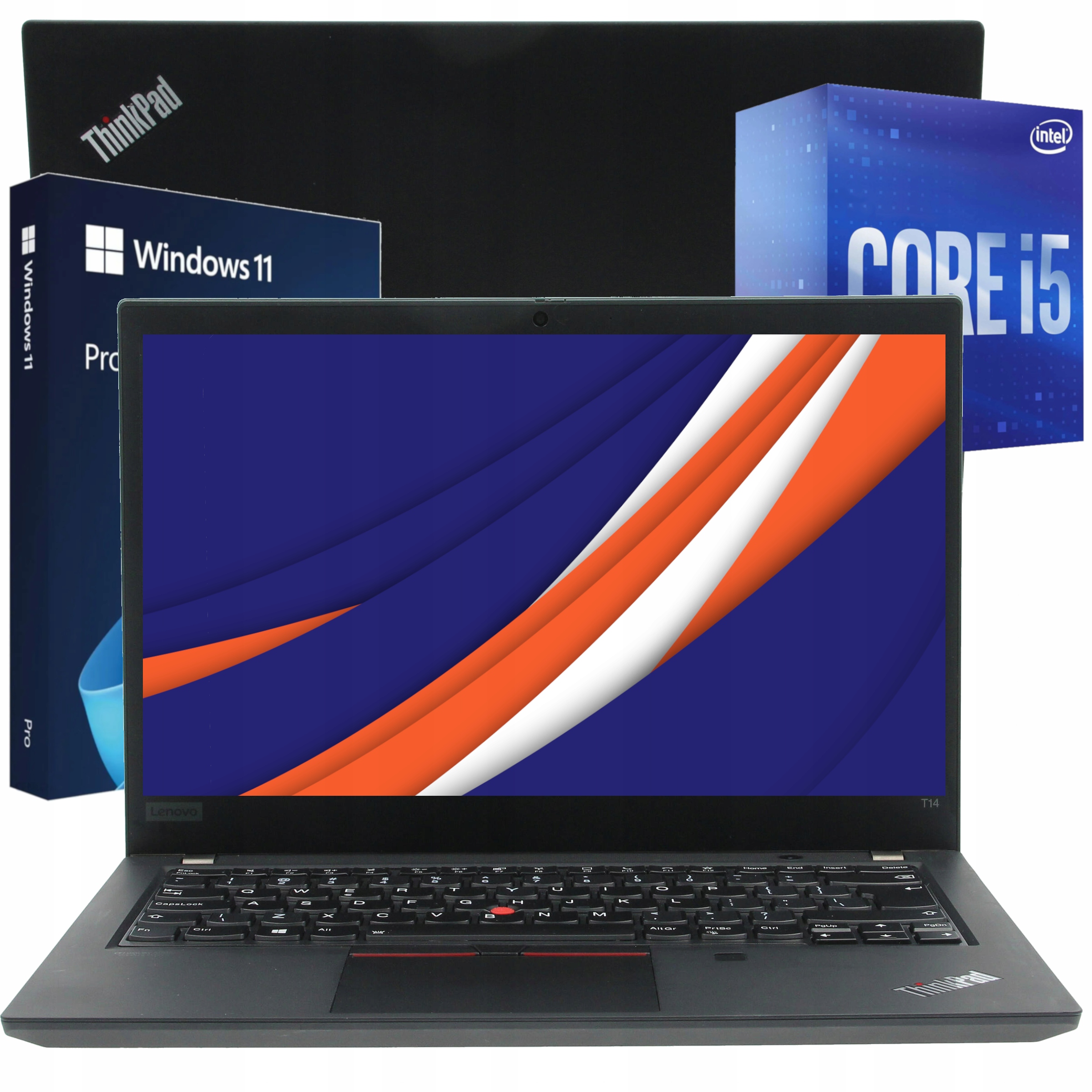 Laptop Lenovo ThinkPad T14 gen 1 i5-10210U 16 GB 512 SSD 14