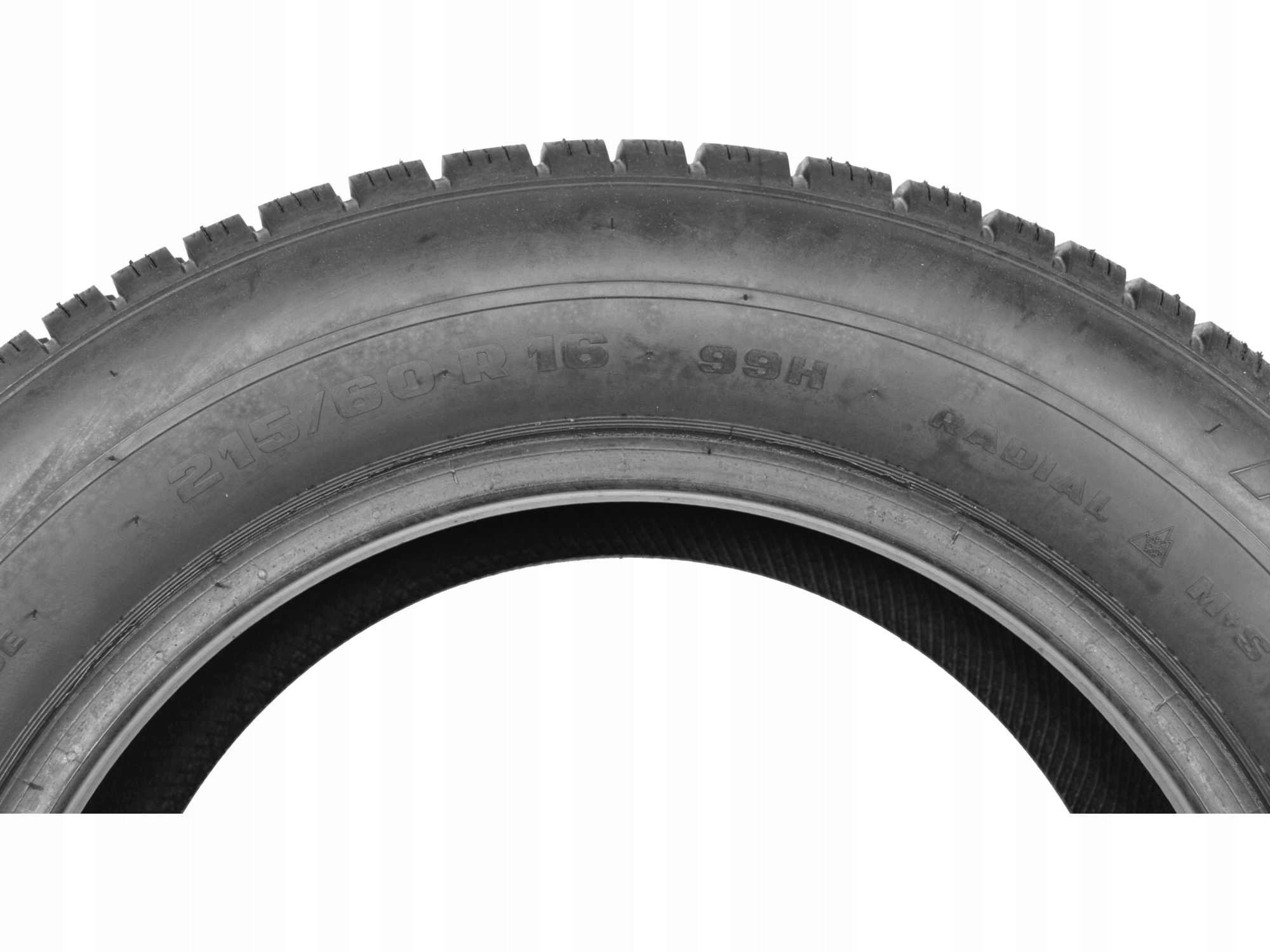 4 wielosezonowe opony bieżnikowane 215/60R16 DOMIN Szerokość opony 215 mm