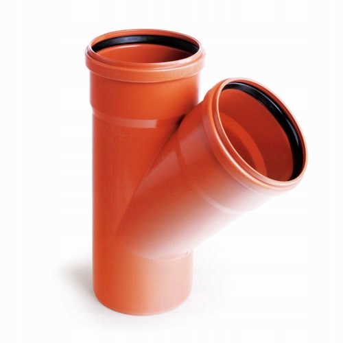 

Trójnik kanalizacyjny Pcv 110/110/45 Pvc zewn.