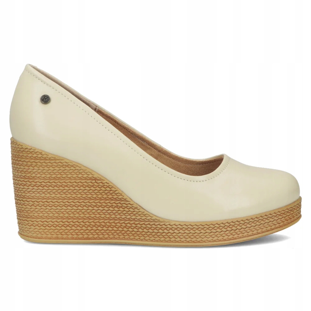 Dámské polobotky na podpatku Filippo DP3521/24 Be Béžová 40, Béžová