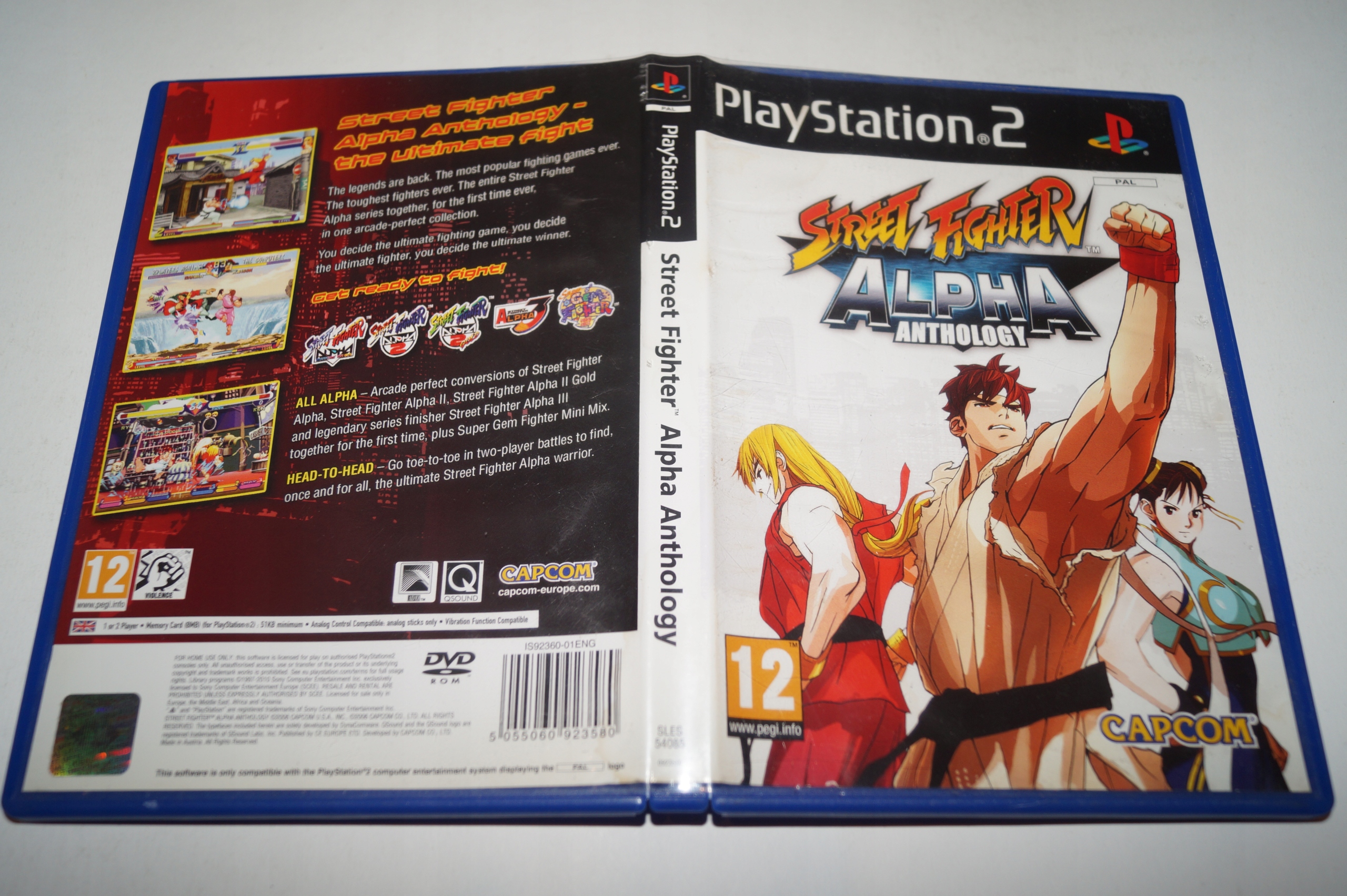 Gra PS2 STREET FIGHTER ALPHA ANTHOLOGY (PS2) Tematyka bijatyki