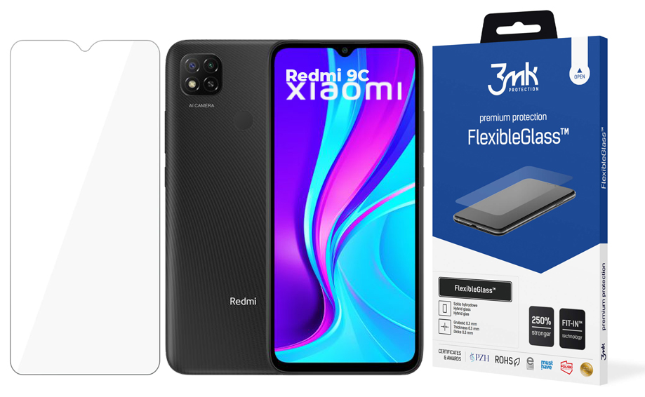 

3mk Szkło FlexibleGlass do Xiaomi Redmi 9C
