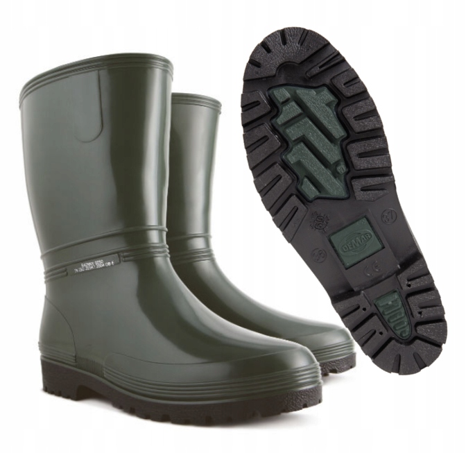 KALOSZE MŁODZIEŻOWE MOCNE PVC RAINNY DEMAR/39/40