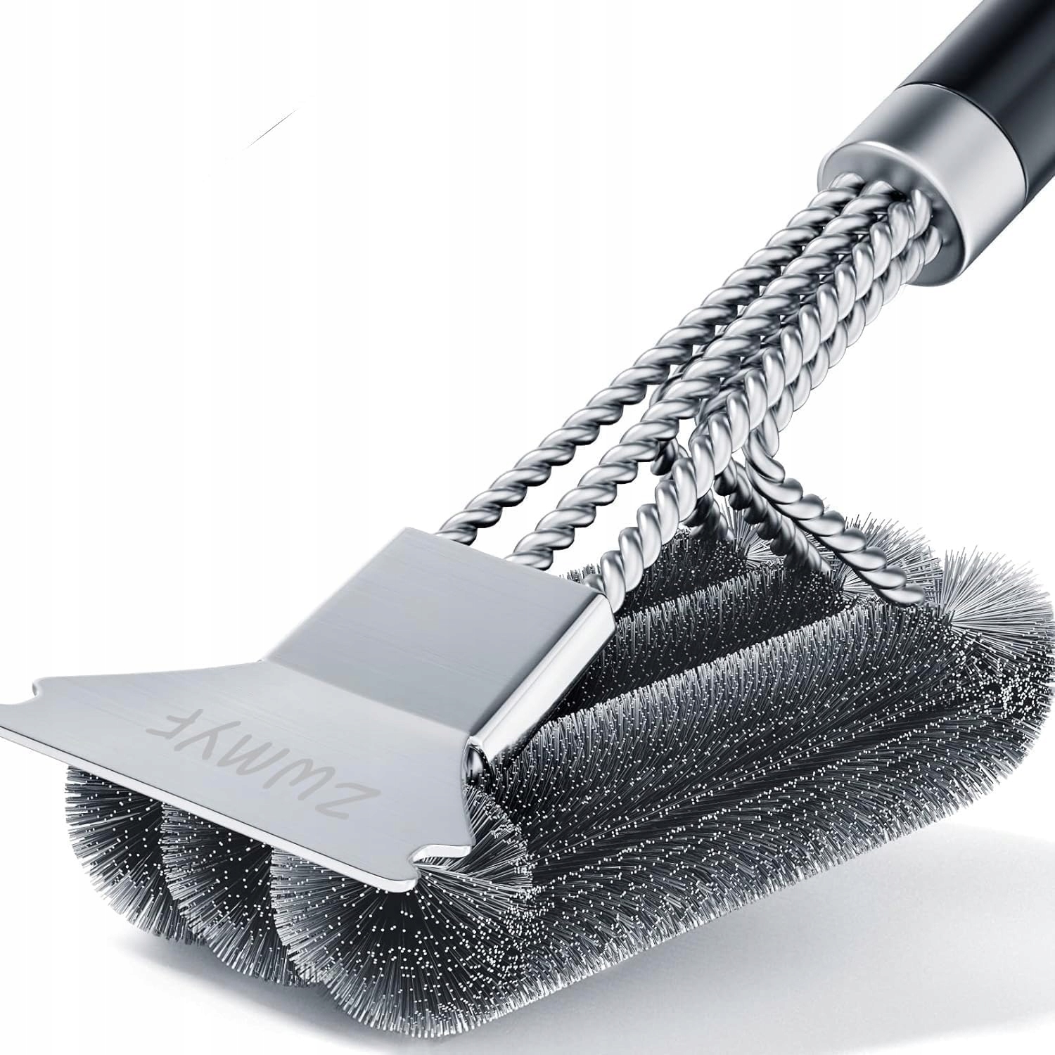 Kartáč Na Čištění Grilu 46 CM S Škrabkou