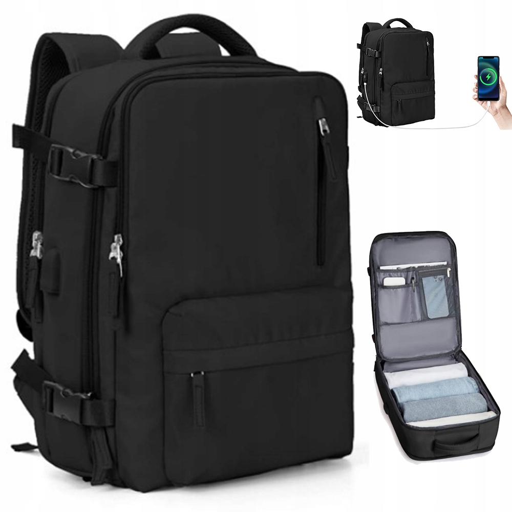 Batoh Příruční Zavazadlo Do Letadla Usb Velká Kapacita