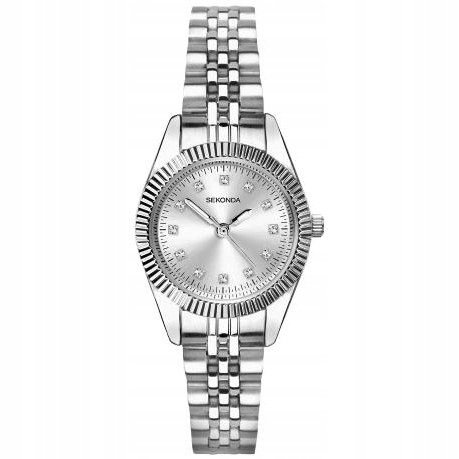 Dámské hodinky Sekonda 40689 Zirkony stříbrné