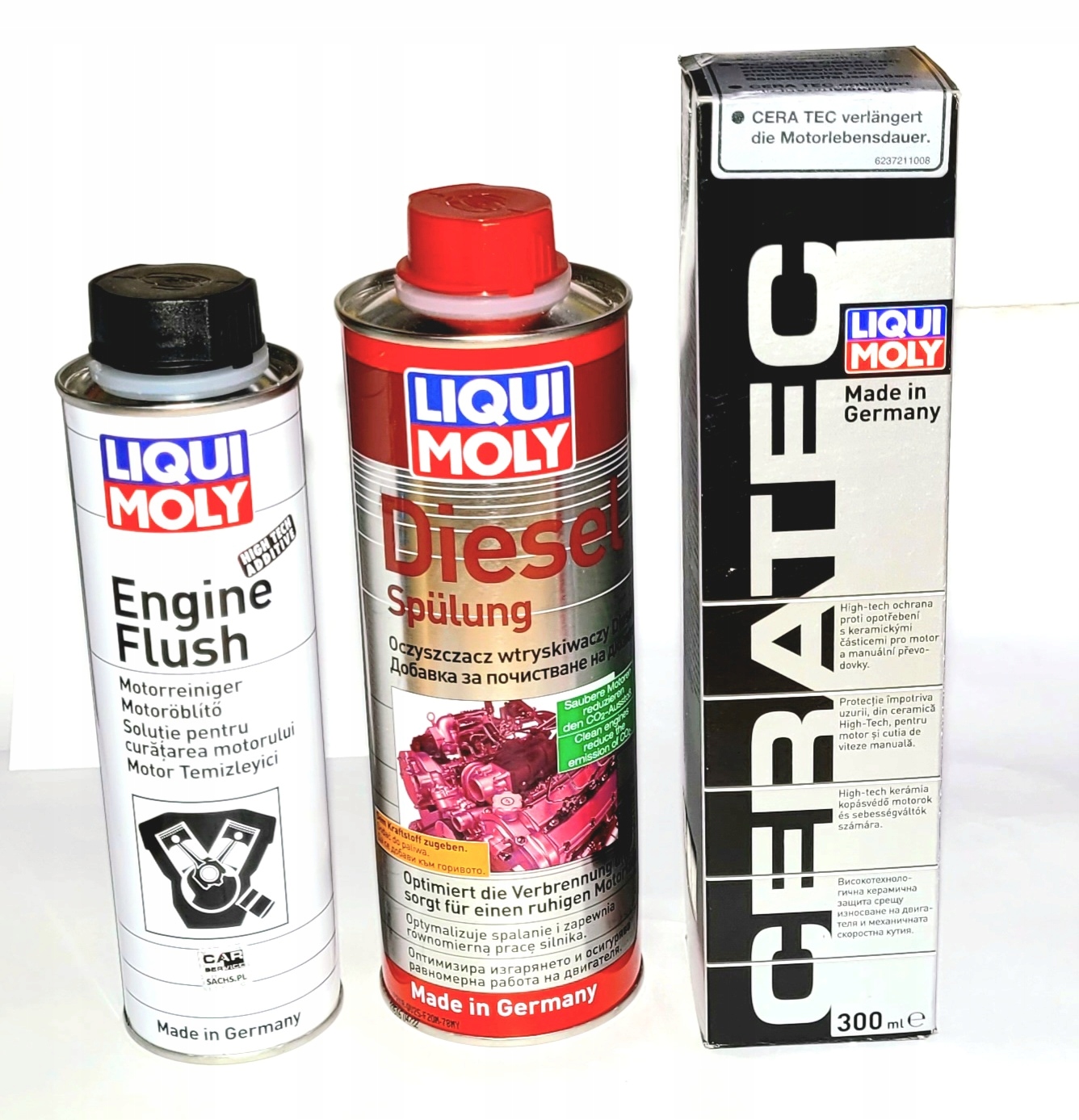 

3x Liqui Moly Flush Engine Ceratec 7181 Dodatek On