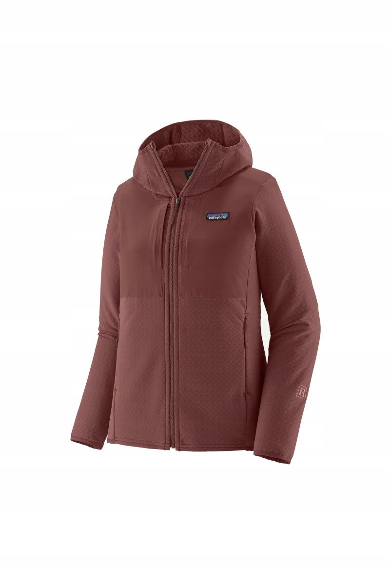 Patagonia Kurtka damska R2 Crossstrata Hoody Women bordowa s
