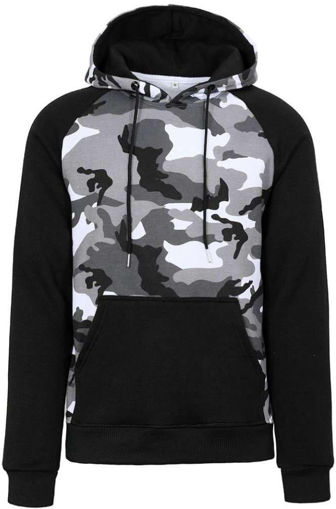 

Bluza Męska Z Kapturem Moro Dresowa Czarna R. XXL
