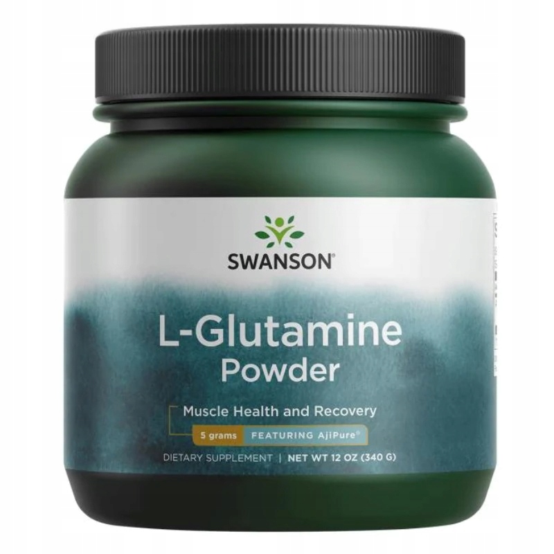 

Swanson L-glutamina 340 g Czystość jelita cu