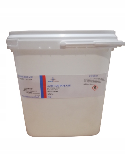 

Azotan Potasu E252 Saletra Potasowa 5kg