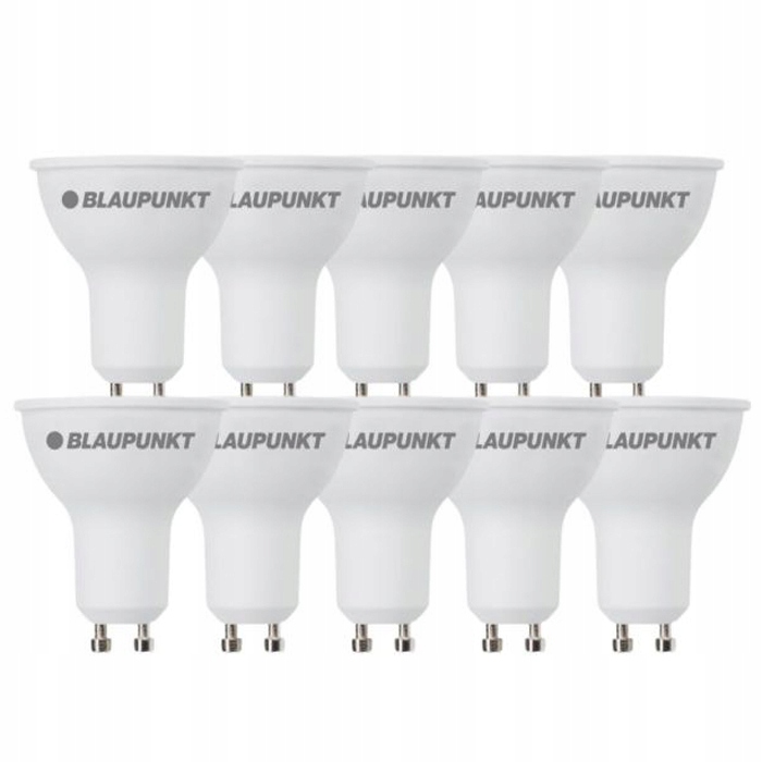 

10 sztuk Led Reflektor GU10 5W 2700K Blaupunkt