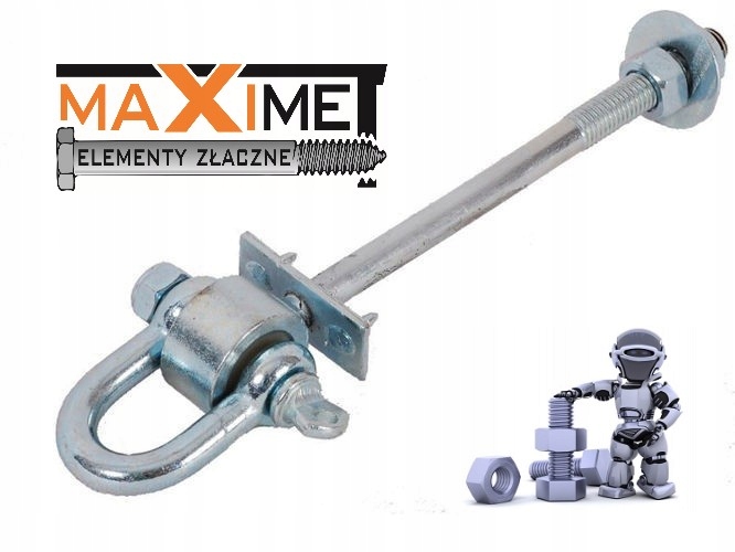 HAK DO HUŚTAWKI Z SZEKLĄ I KOLCAMI 10X195