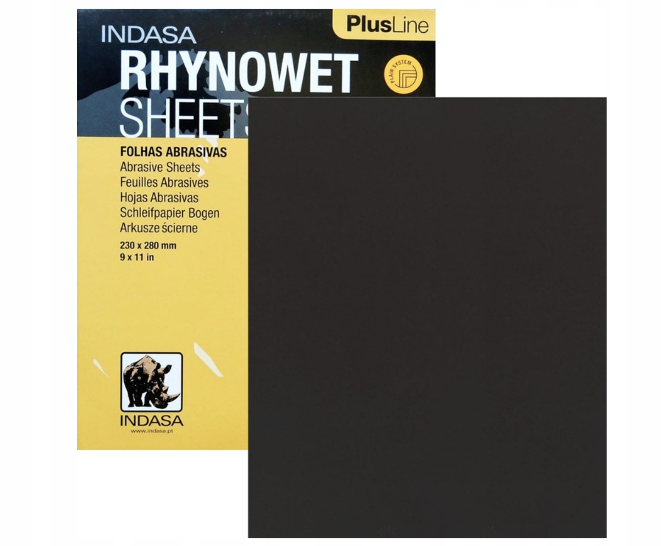 Papier Wodny Indasa P1500 Rhynowet Plus Line Papier Wodny 230x280 1 Szt