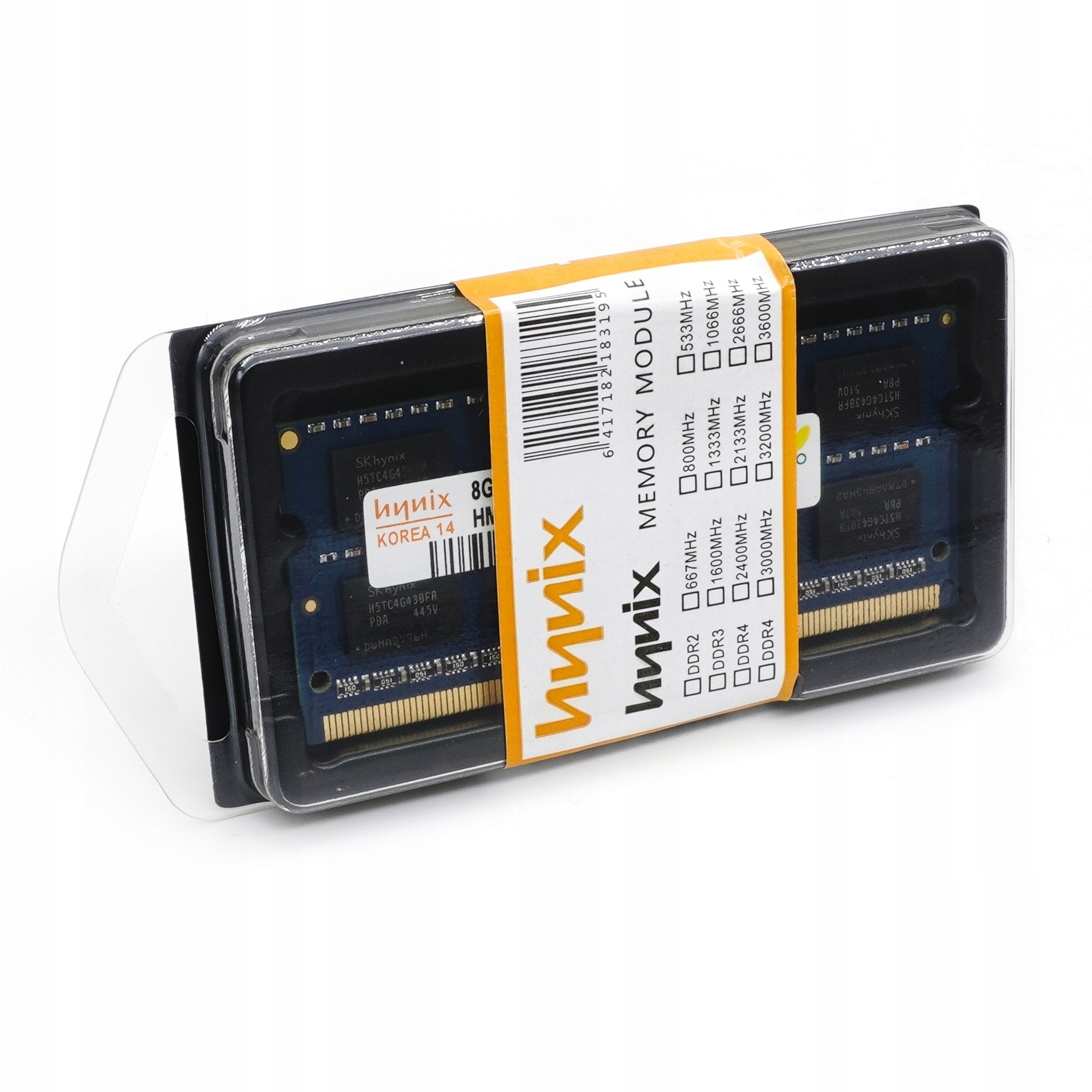 

Pamięć Ram Skhynix 16GB (2x 8GB) DDR3L 1600Mhz