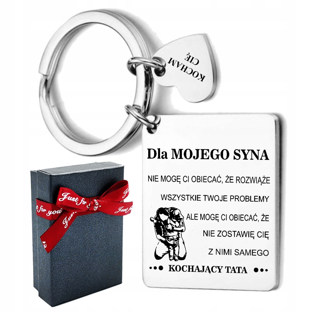 

Breloczek Z Grawerem Dla Syna Od Taty