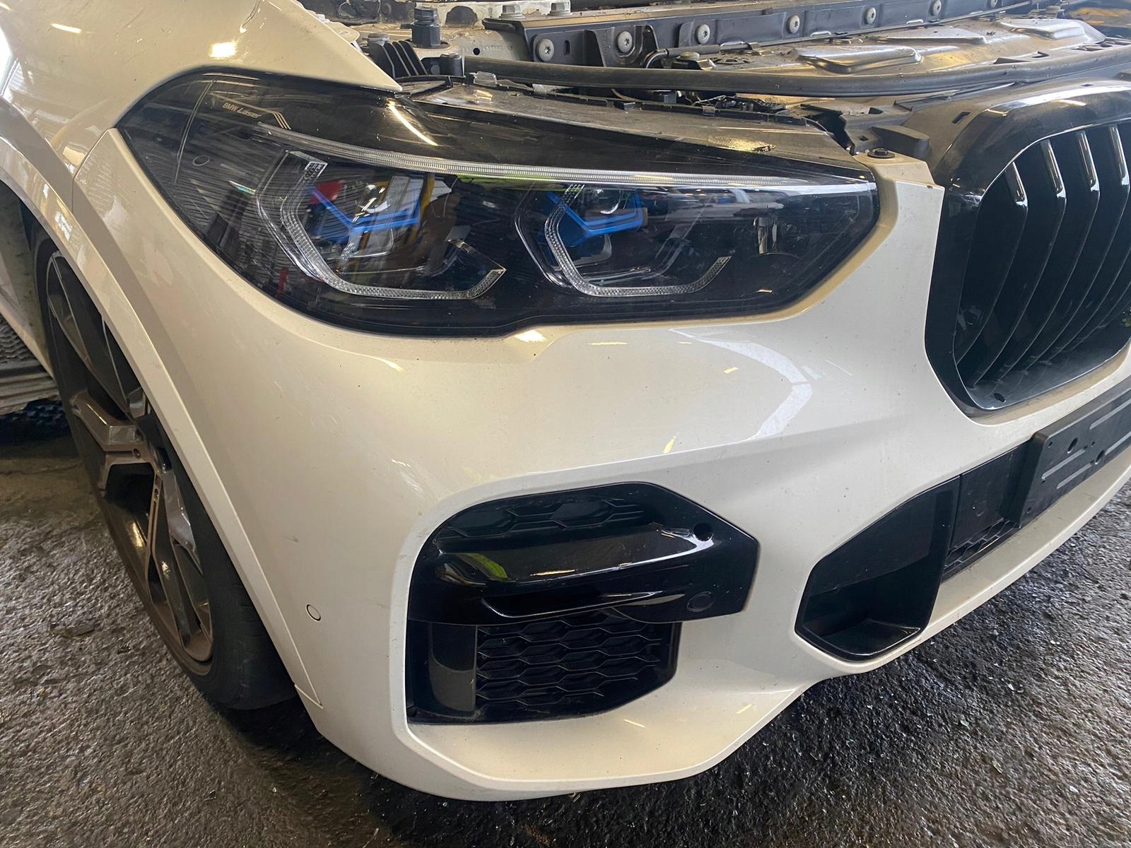 BMW X5 G055e ГІБРИД ФАРИ LASER ПРАВА ЛІВА РАДІАТОРИ ПЕРЕДНЯ ПАНЕЛЬ БАМПЕР РАДАР