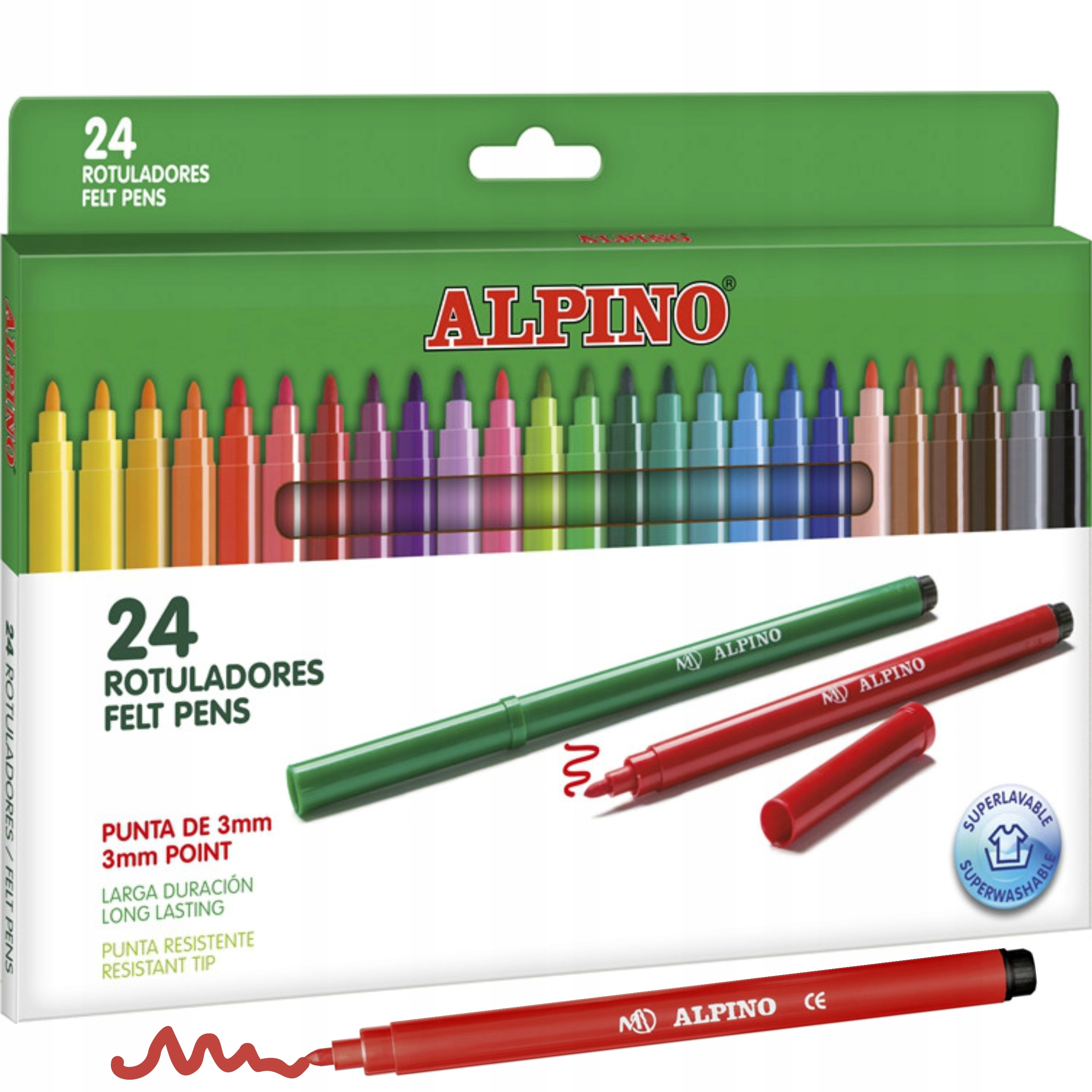 

Flamastry pisaki mazaki Alpino Classic 24