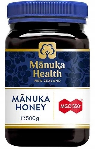 Miód Manuka Health Mgo 550+ z Nz 500g