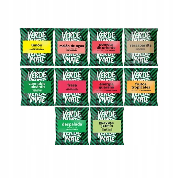 Sada Yerba Verde Mate 10 x 50 g