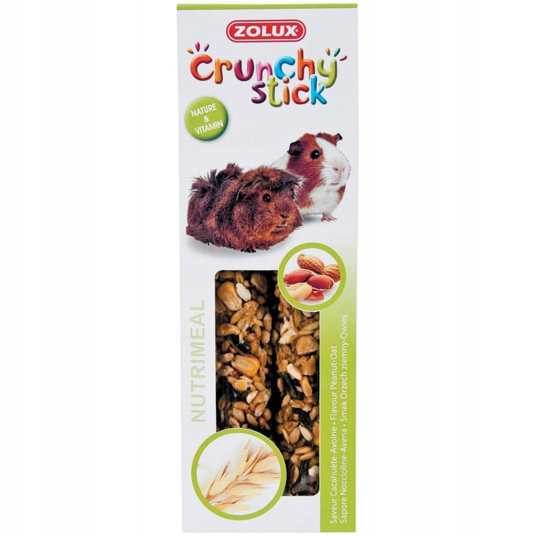 Levně 9X Zolux Crunchy Stick Arašíd/oves 115 g
