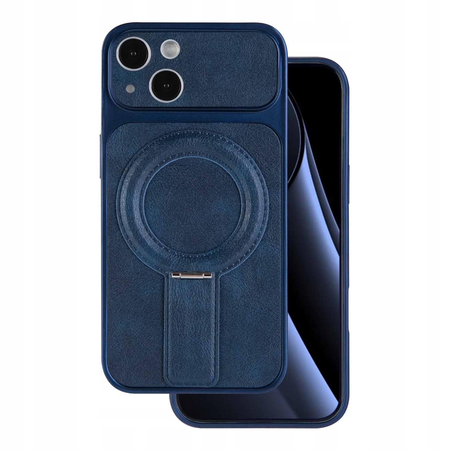 Nakładka Luxgrip Mag do iPhone 15 6,1" ciemnoniebieska Tfo