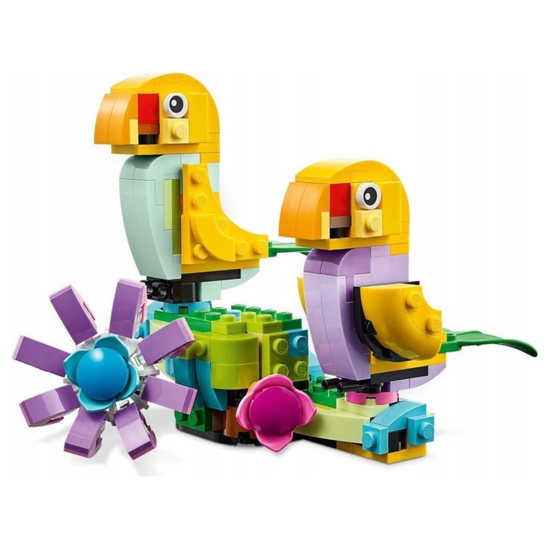 LEGO CREATOR KWIATY W KONEWCE KALOSZ PTAKI 3w1 31149 Wiek dziecka 8 lat +
