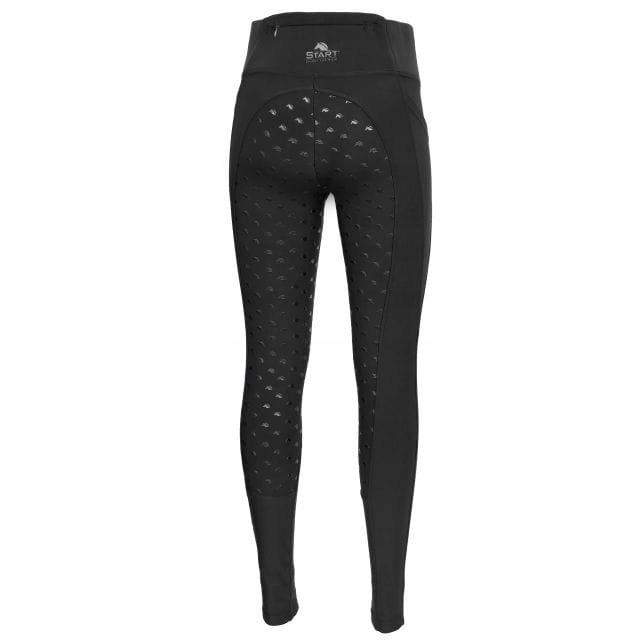 Legginsy zimowe ocieplane START damskie czarne 38 Kod producenta 11310401