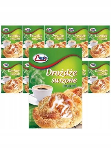 Emix sušené droždí 10x8 g