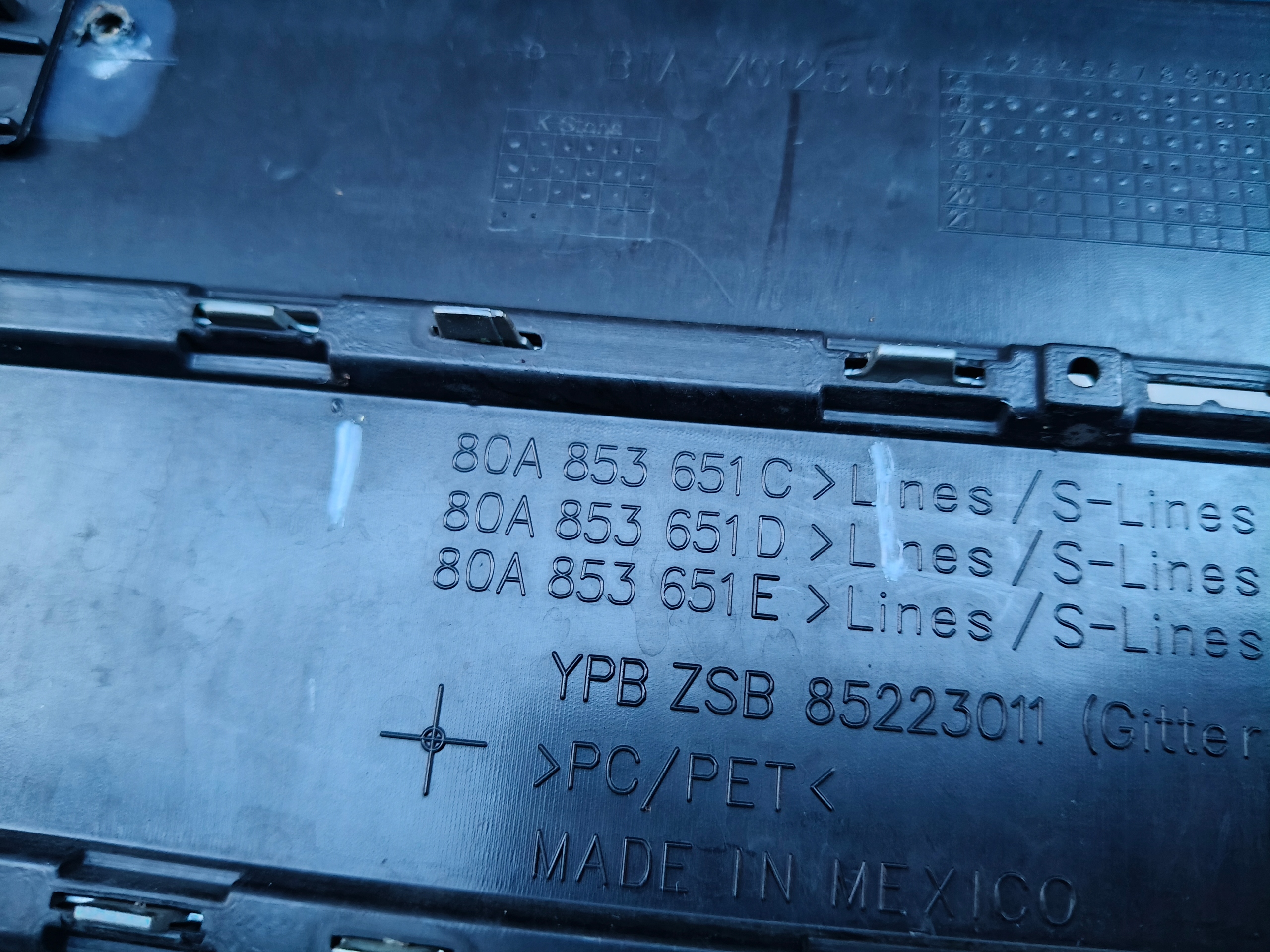 Audi Q5 Kühlergrill FRONTGRILL Kühlergitter 80A853651C - Thumbnail 9