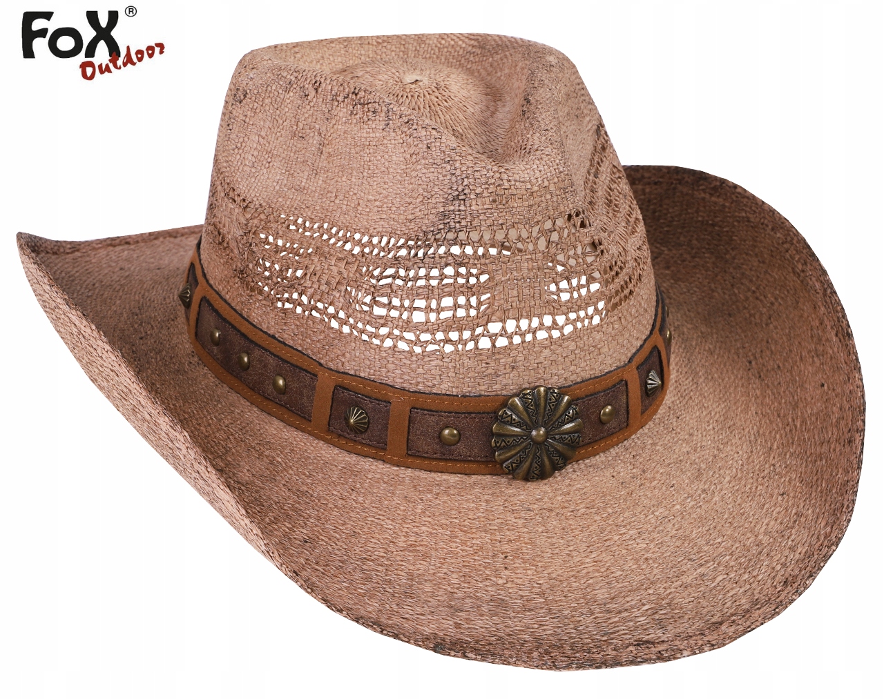 KAPELUSZ KOWBOJSKI COLORADO Brązowy FOX OUTDOOR Kolekcja TURYSTYKA,OUTDOOR