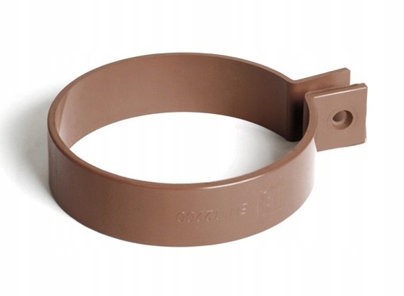 CELLFAST BRYZA OBEJMA RURY SPUSTOWEJ 90MM BRĄZ RAL 8017