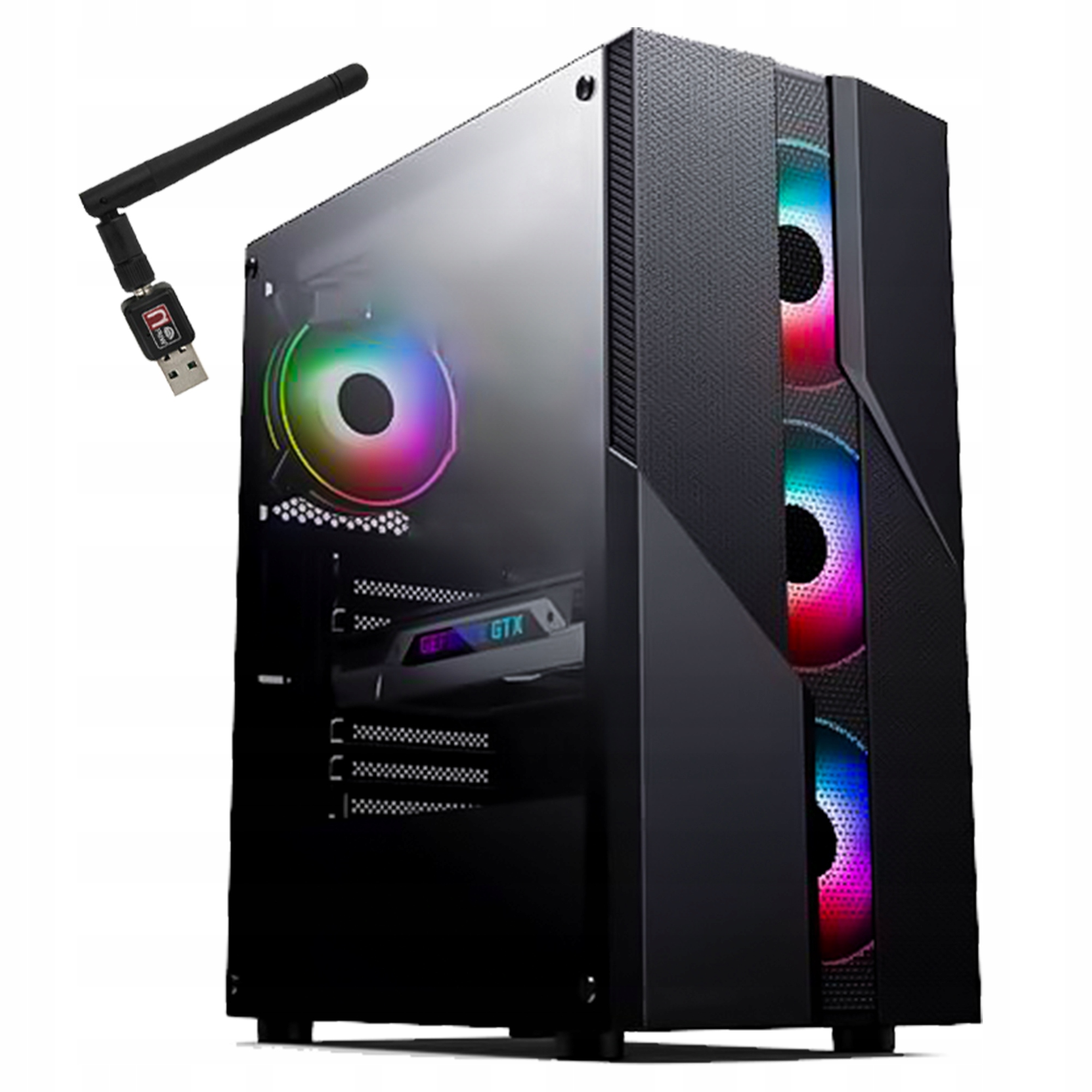 Komputer GAMINGOWY SZYBKI Core I5 RADEON RX 580 1TB SSD DO GIER WINDOWS 11