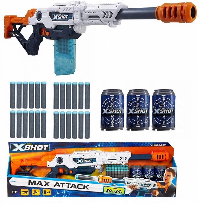 

Zuru X-shot Max Attack XXL Karabin Długość 80 cm