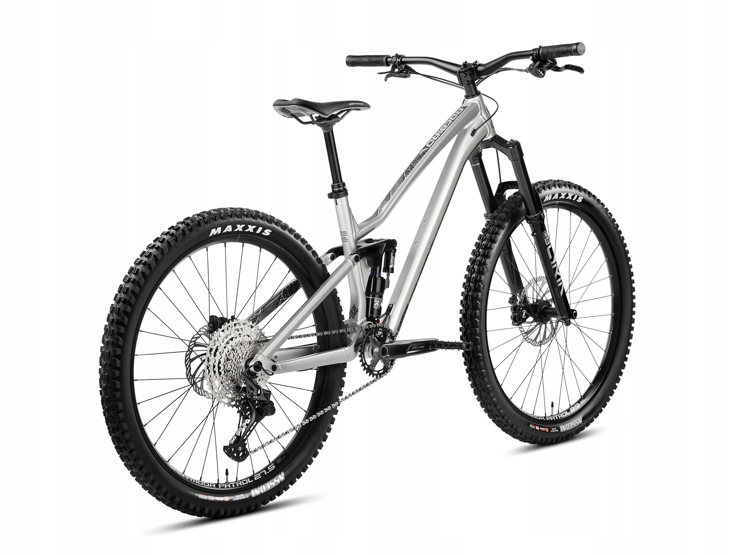 Rower Rocbird Enduro Evo przód 29"/tył 27.5" Metallic Silver M +eBon 250 zł Kod producenta DART-A0107