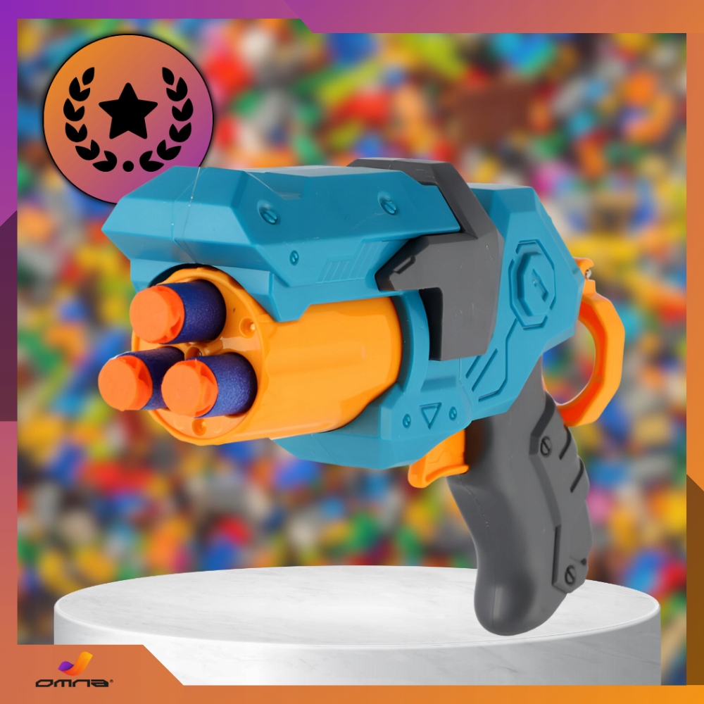 Pistolet wyrzutnia z strzałkami rewolwer ultra rakieta magazynek dla dzieci Kod producenta 6067