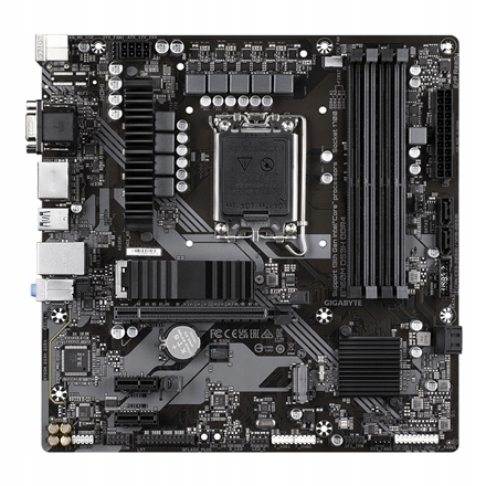 Gigabyte B760M DS3H DDR4 1.0 M/b Rodzina procesorów Intel Gniazdo pro