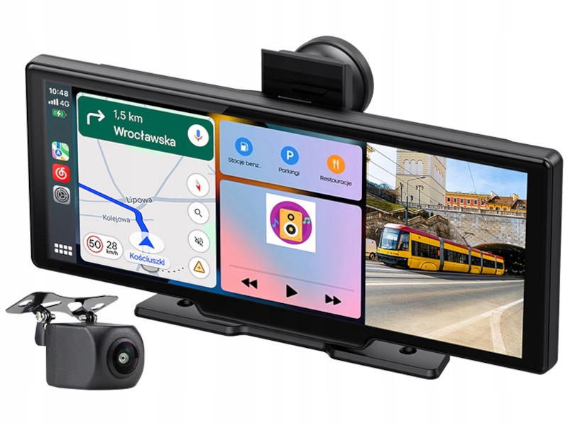 Tablet multimedialny Tracer CR-Play 10.2 CarPlay Android Auto Kamera tył
