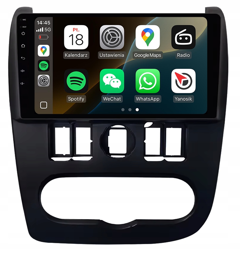 Dacia Duster Rádio Navigace Android Auto Apple Carplay Duduauto