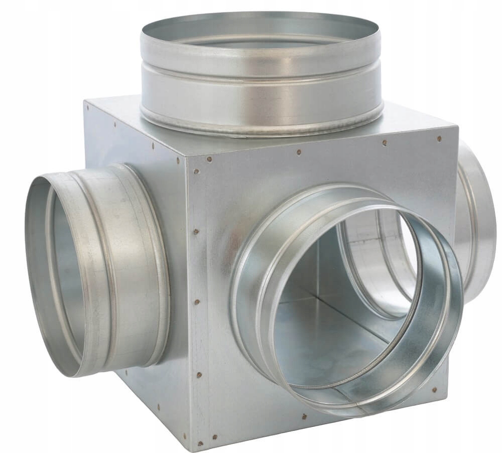 Skrzynka Rozprężna 150 / 3x125 mm | OCYNK |Dgp | Wentylacja