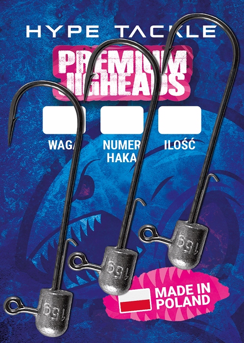 Hype Tackle Premium Bullet Jigheads 8/0 25g 3szt.