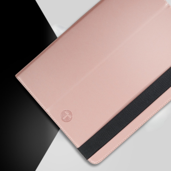 ETUI NA TABLET 11'' Z PODSTAWKĄ UNIWERSALNE REINSTON UCHWYTY RÓZOWE Typ Etui